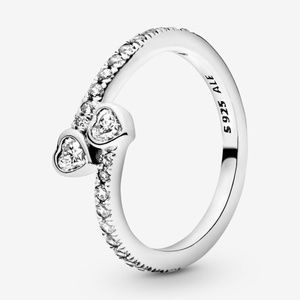 Pandora Forever Hearts Ring / Size 6